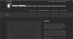 Desktop Screenshot of deanbubley.com